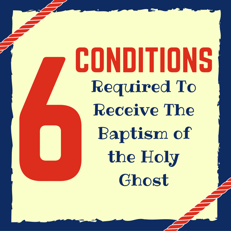 How To Receive The Holy Ghost